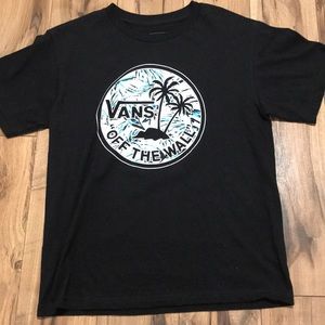 Boys Vans Off the wall shirt